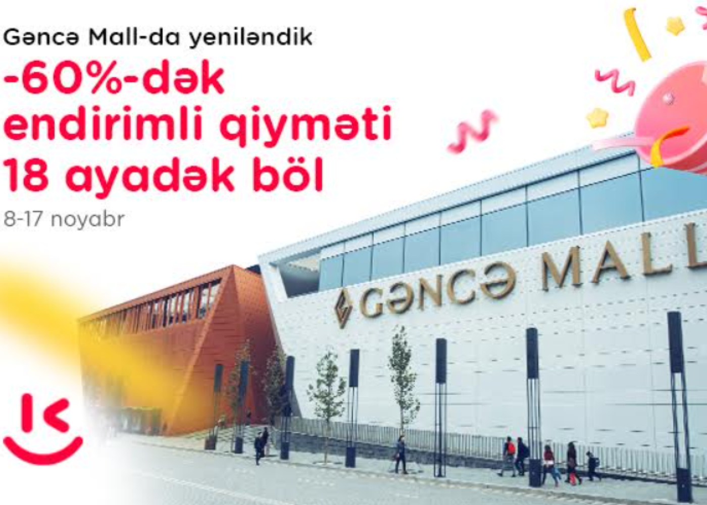 “Kontakt”ın “Gəncə Mall” mağazası indiyepyeni üslubda xidmətinizdə